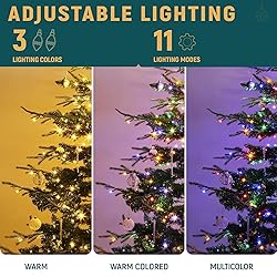 YITAHOME Pre-Lit Aspen Fir Artificial Christmas