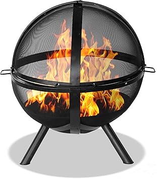 Centurion Supports Omari Full Flame 360 Spherical Garden Patio