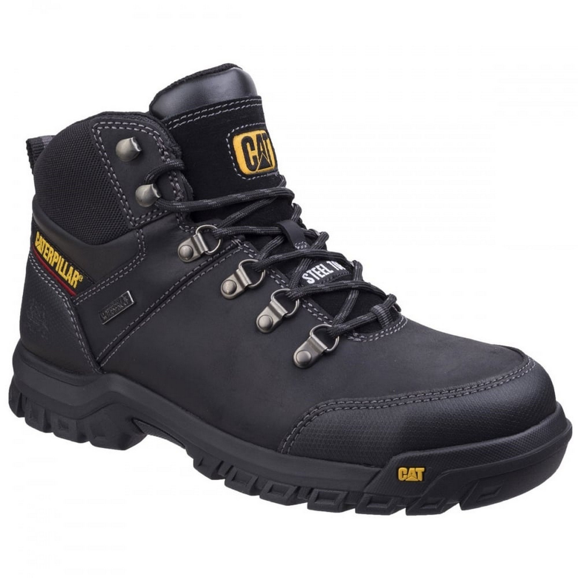 Caterpillar Men's Framework St S3 Wr HRO SRA Industrial Boot, Black, 7 UK
