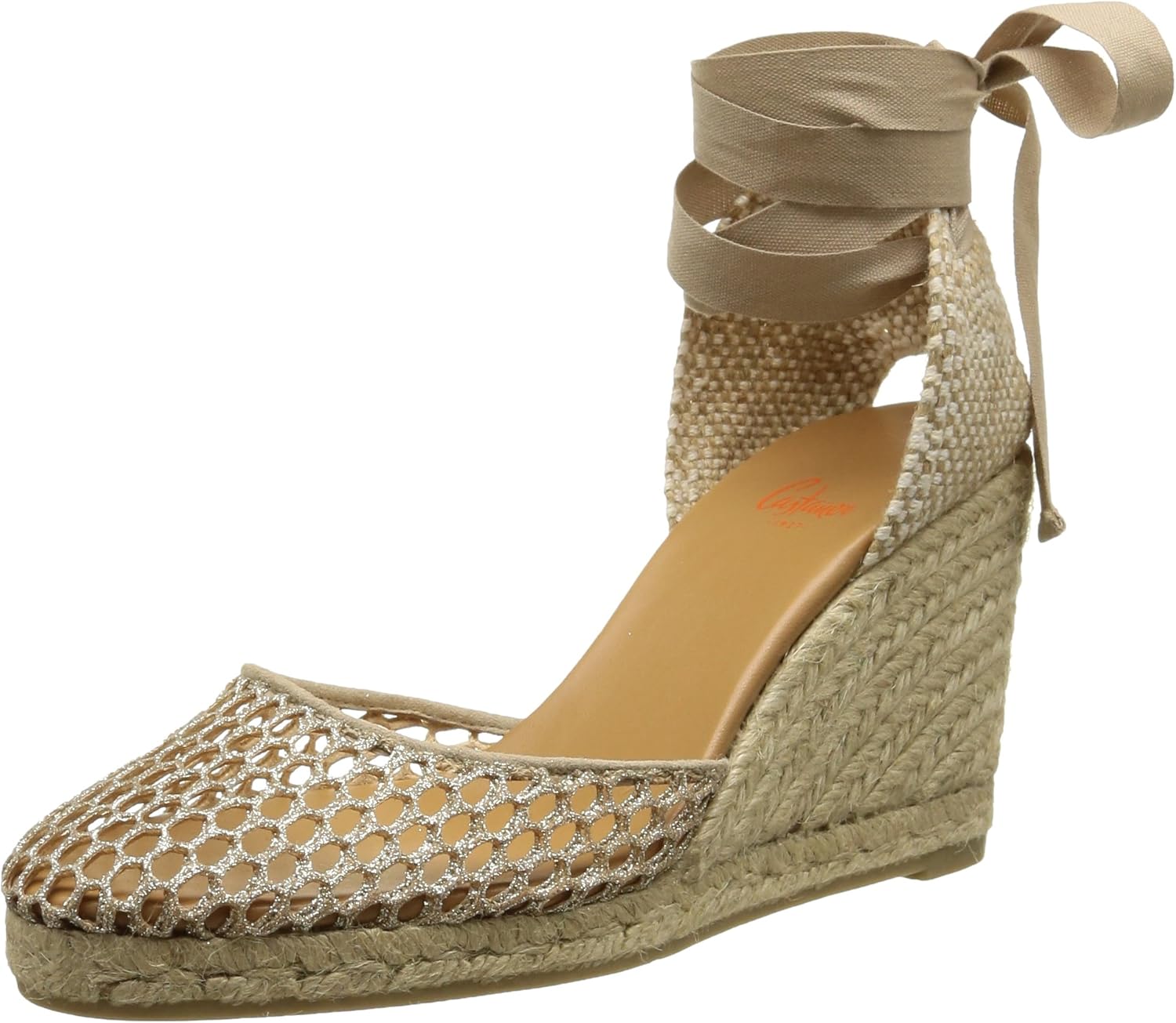 Castañer Gold Espadrille Sandals main image 0