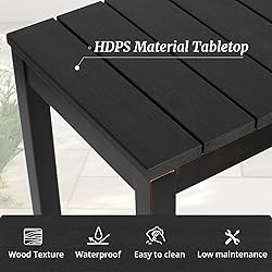 Cozyman Outdoor Bar Height Table and Chairs Set, 3