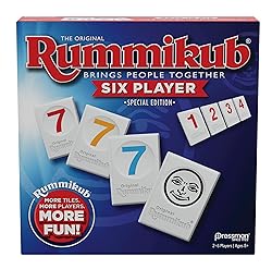Rummikub Six Player Edition - The Classic Rummy