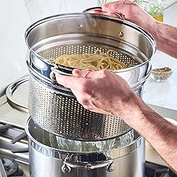Hestan Provision Cookware, Pasta Insert, Stainless