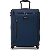 TUMI - Aerotour 4 Wheel Expandable Luggage - Men's and Women's Lightweight Business and Leisure Travel Suitcase - 21.75" Continental Expandable Carry-On, Navy
