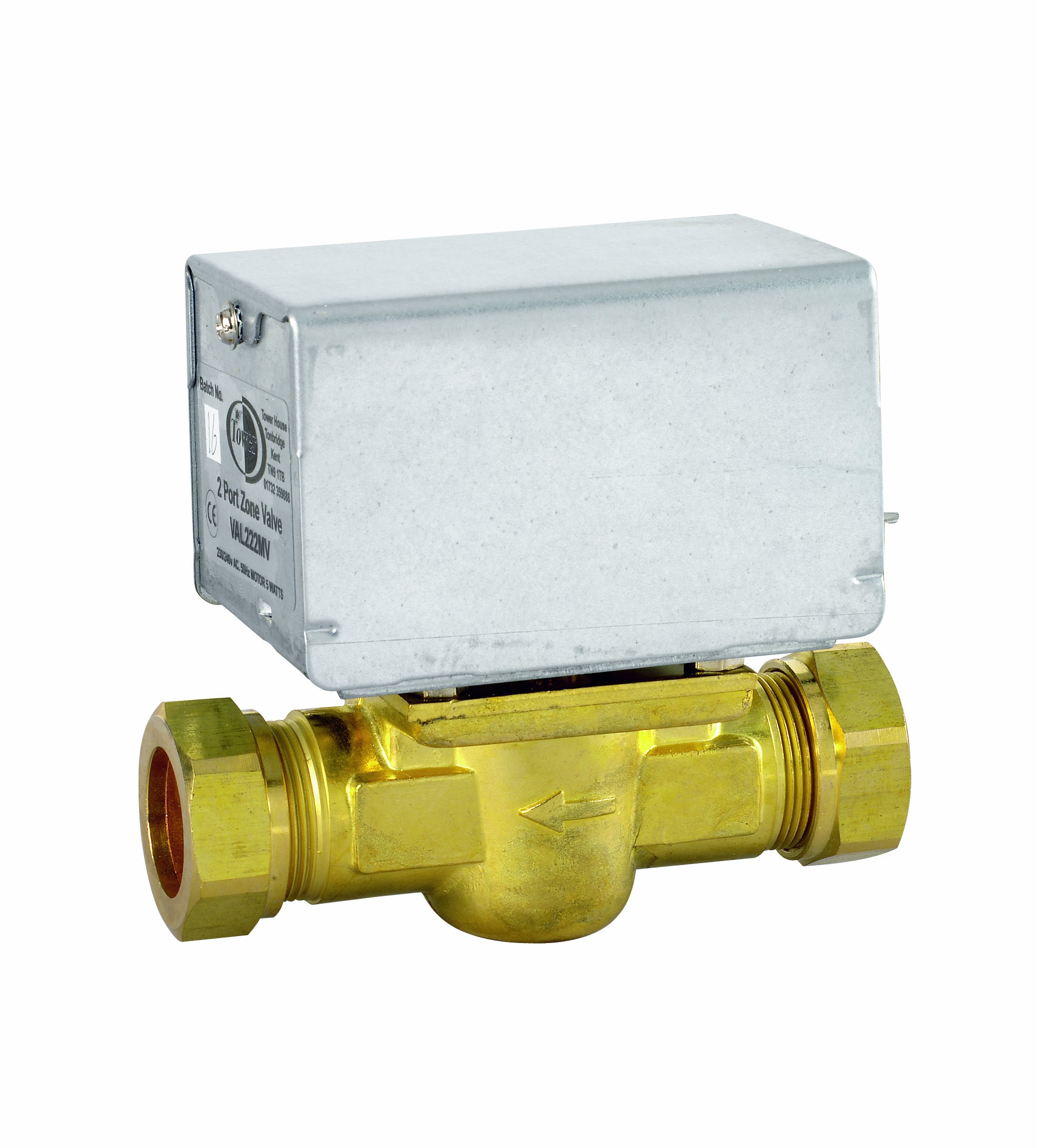 Tower Flue Components VAL222MV 2 Port Zone Valve