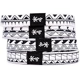 Hair Ties For Men | World-Famous Hair Ties For Guys | No-Break, No-Rip, No-Crease Bracelet Hair Bands | 4 Pcs Soft Elastic | 100 lb Strength (The Big Manas)