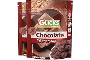 Glicks Gluten Free Chocolate Macaroons, 10oz (2 Pack) Grain Free, Dairy Free, Soy Free, Kosher for Passover