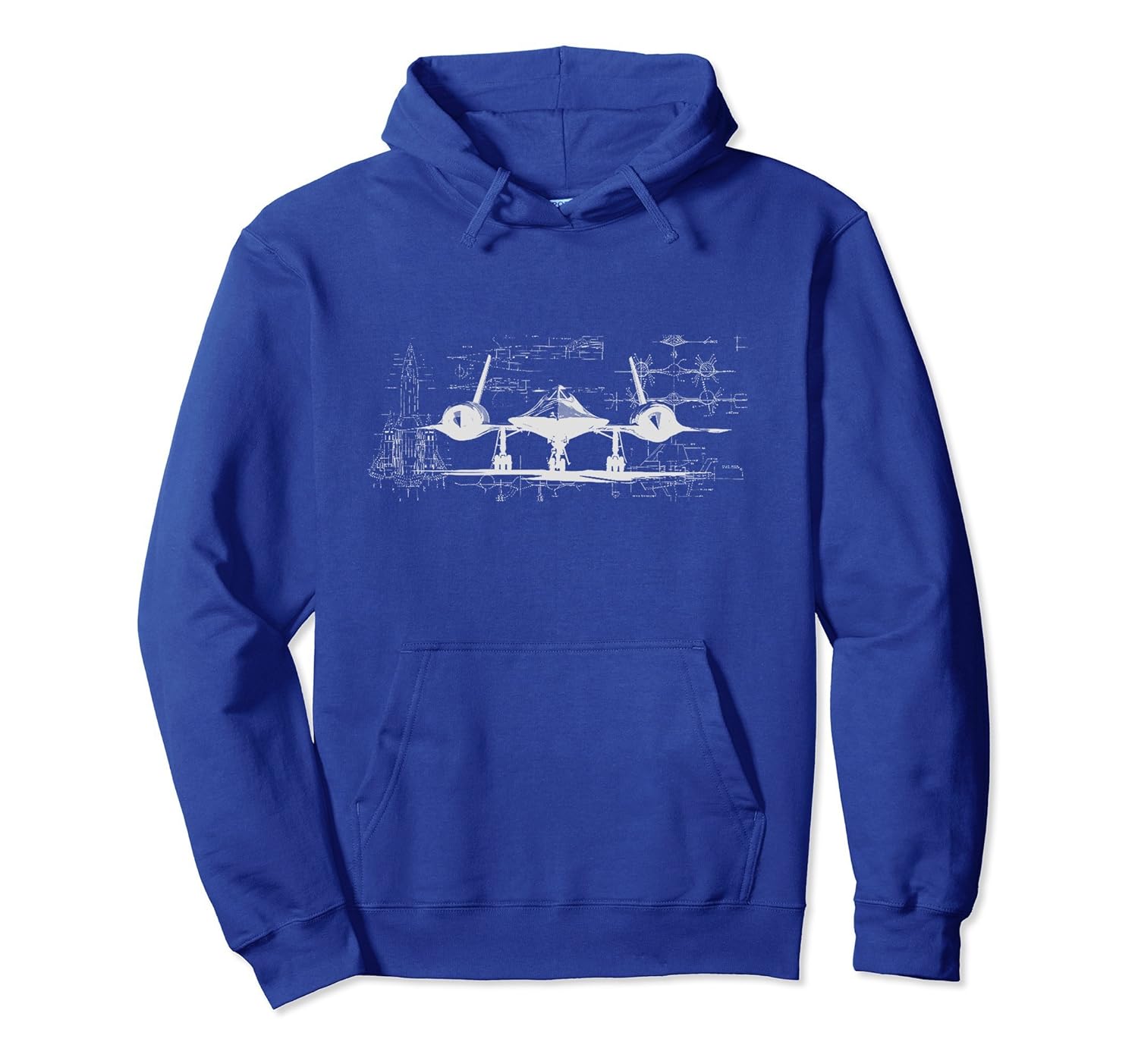 SR-71 Blackbird Cold War Recon Plane Hoodie-mt