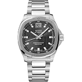 MIDO Multifort TV Big Date - Swiss Automatic Watch for Men - 40mm Case with Transparent Caseback