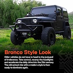 TRUE MODS 5x7 7x6 Inch H6054 6054 LED Headlights