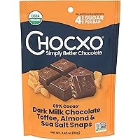 Amazon.com : Chocxo Dark Milk Chocolate Cookies & Crème Cups