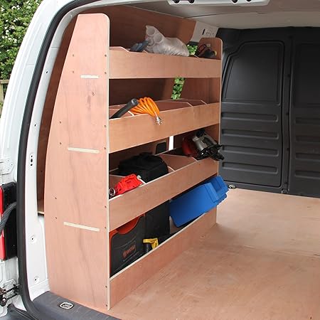 Monster Racking VW Caddy Fahrzeugeinrichtung Fahrzeugausbau Lieferwagen Regal Werkstattwagen Transporter Regal Regalsysteme 1