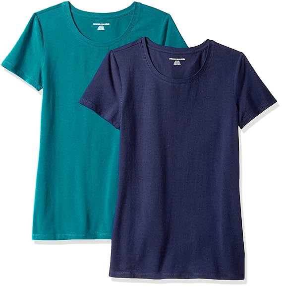 Amazon Essentials Damen T-Shirt, 2er Pack