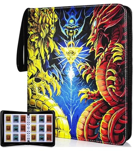 slifer obelisk and ra card sleeves Yugioh Oversleeves Yu-Gi-Oh! Egyptian God Card Sleeves - 50-Piece Set ( Slifer, Obelisk & Ra)
