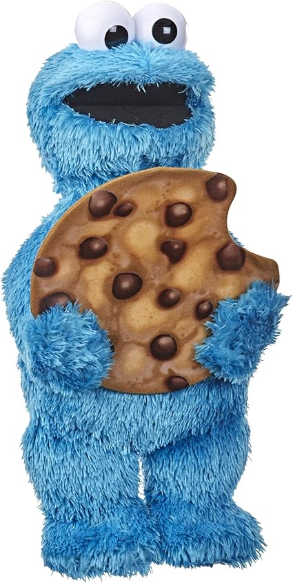 cookie monster eating cookies toy