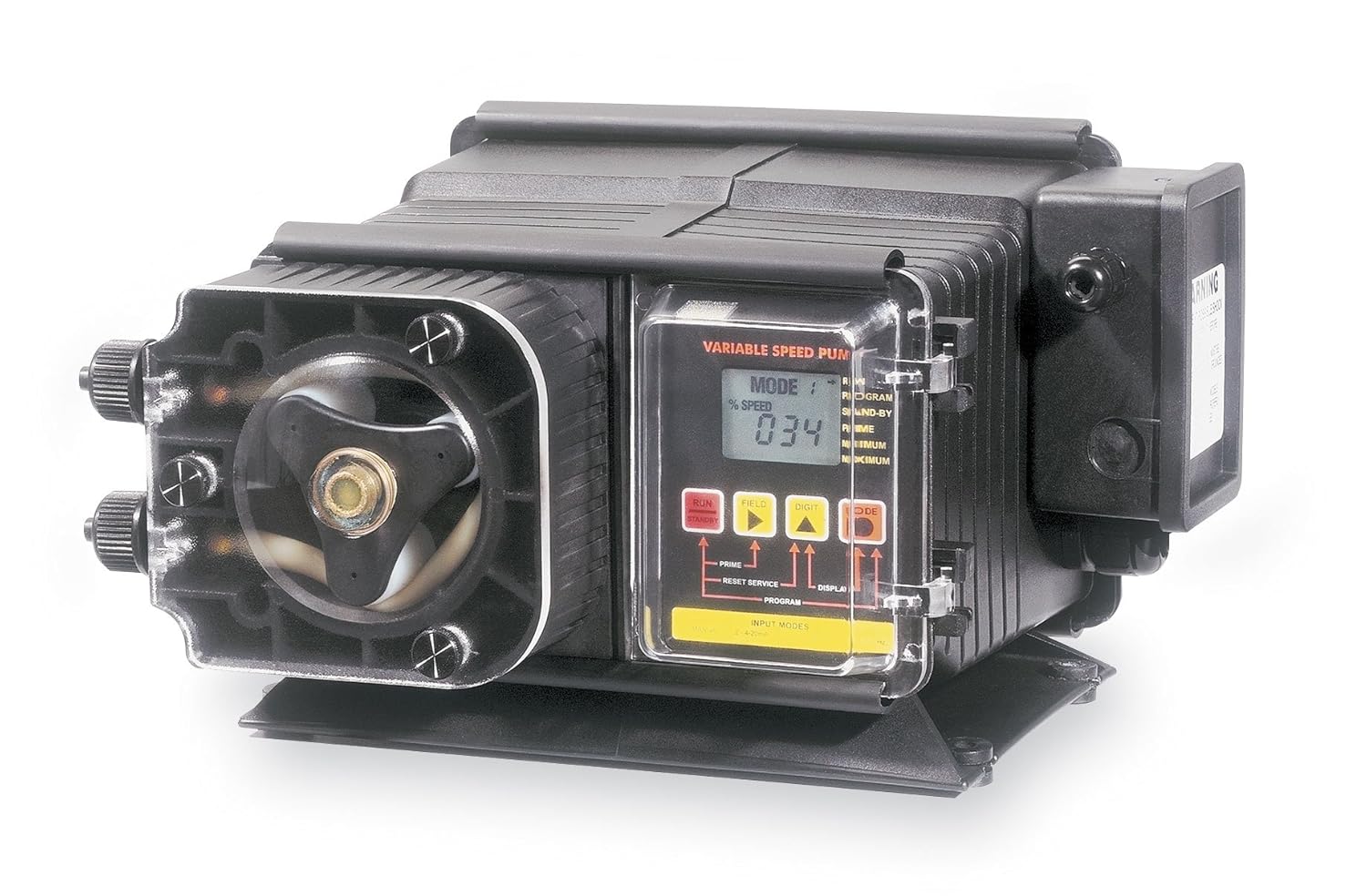 Pump, Peristaltic Metering, Variable Speed, 24.0 GPD, 115 VAC