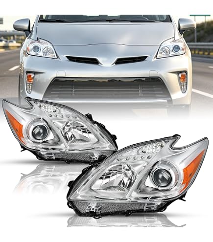 AKKON - For 2010 2011 Toyota Prius Halogen Style Clear Front