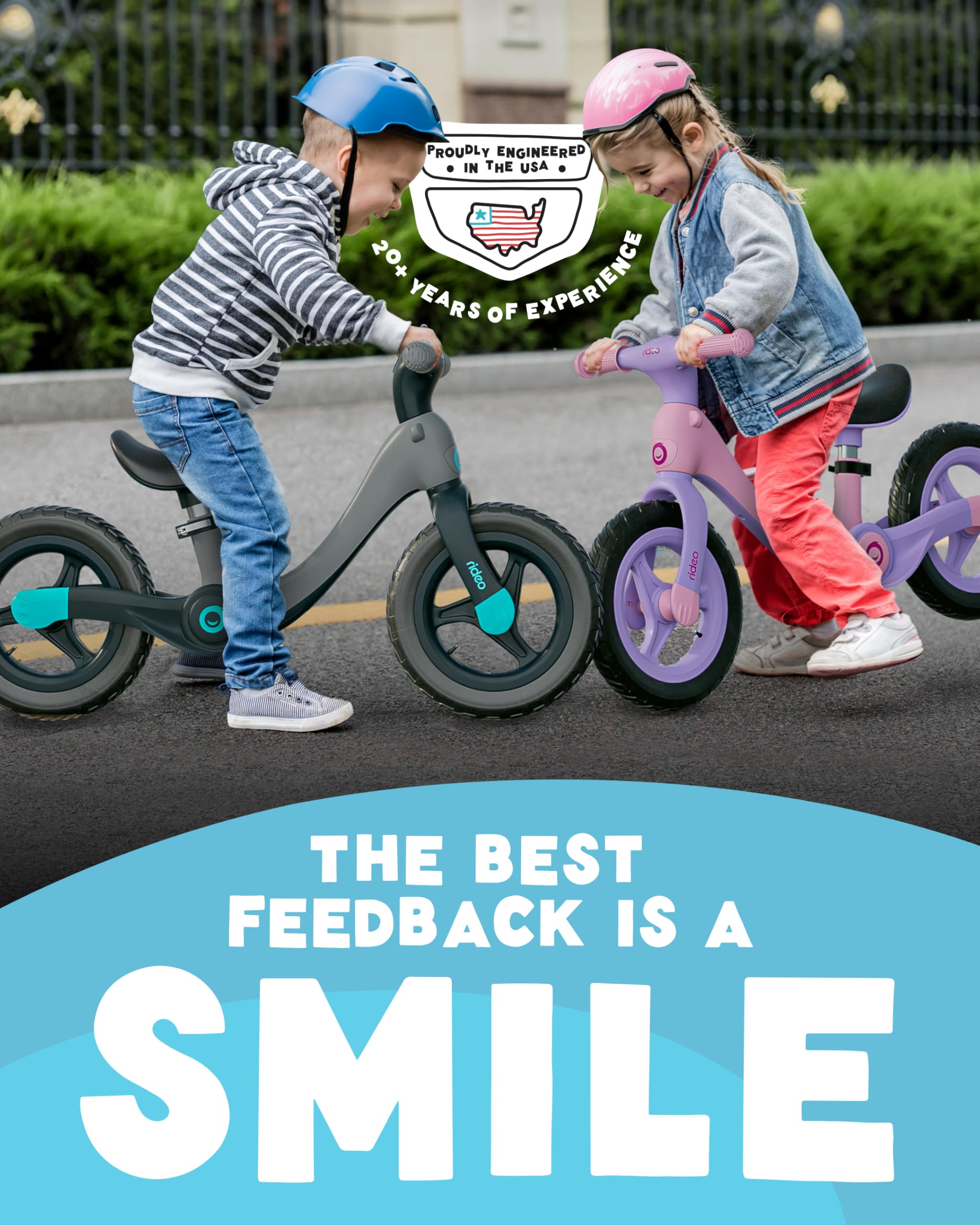 Folding Kids Balance Bike | Safety First 12