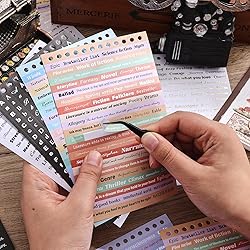 3000+ Pcs Word Stickers for Journaling, 50 Sheets