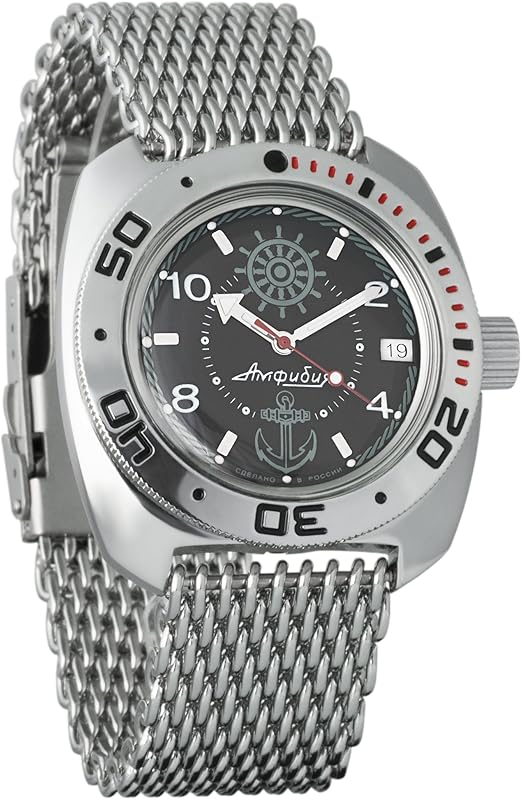 vostok amphibian automatic military diver