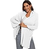 PIQIDIG Women's UPF 50+ Scarf Shawl Wrap Shawl Sun Protection Cover Up for Travel Beach Swimming Outdoor One Size