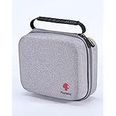 Phomemo EVA Hard Case for Label Maker Printer M110/M120/M150/M220/M250/M100/M221, TP31/TK32 Tattoo Stencil Printers - Holder for Label Machines with Tape, with Mesh Pocket for Accessories (Case Only)