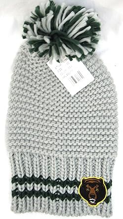 Amazon Com Touch By Alyssa Milano Baylor Bears Women S One Size Knit Beanie With Pom Abyb 2 Clothing
