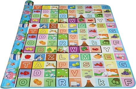 Arshiner Alfombra Infantil de Juego para Actividad en Suelo 180x200CM