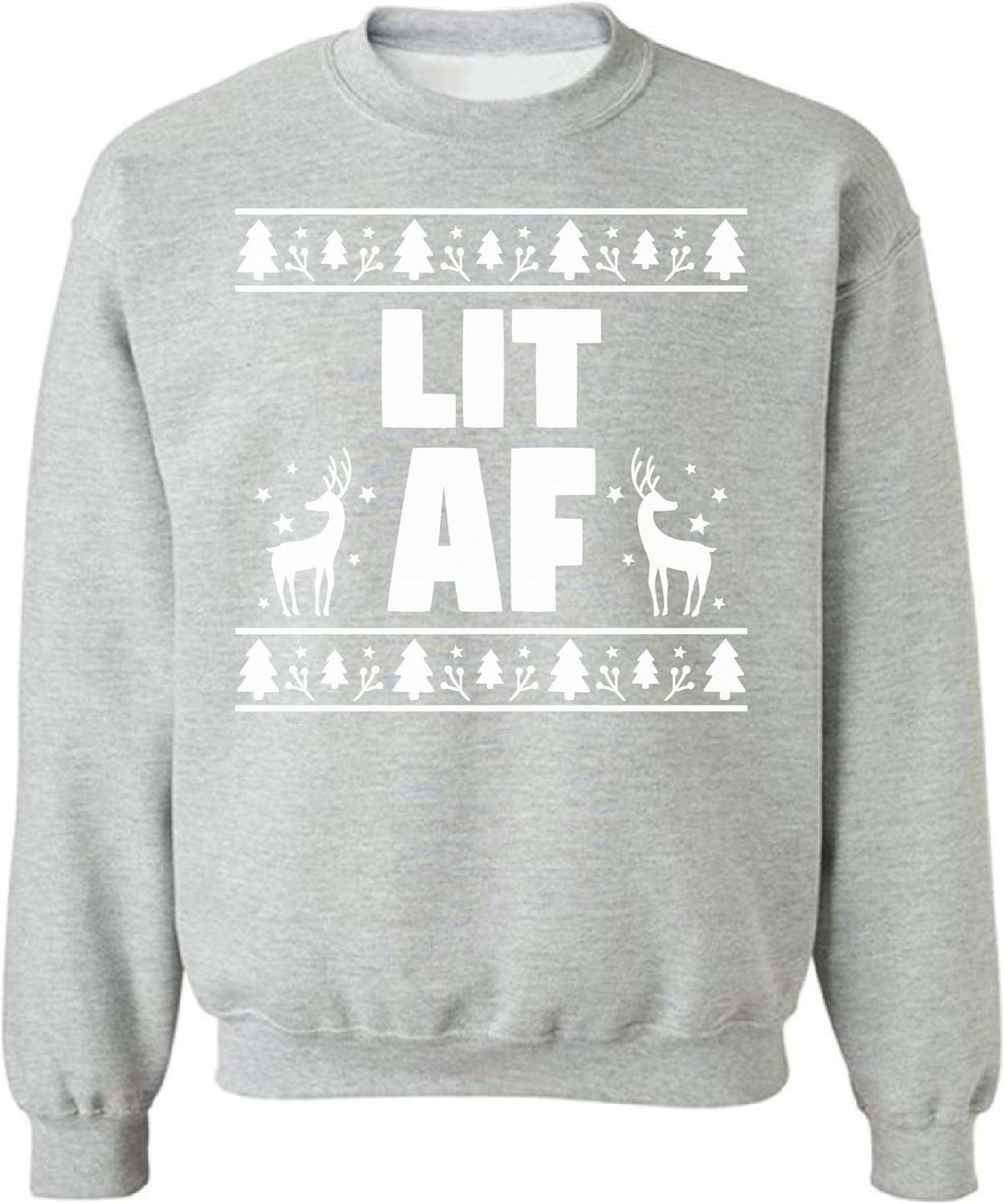 Raxo Lit AF Christmas sweater Christmas sweatshirt Lit AF Ugly Christmas sweater Funny Christmas 