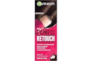 Garnier Hair Color Express Retouch Gray Hair Concealer, Dark Brown Root Touch Up, 1 Count