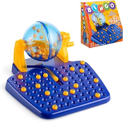 Toyrific Classic Bingo Game Set 72 Cards 90 Balls Family Fun Ages 3+