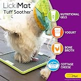 LICKIMAT Lickimat Tuff Heavy-Duty Soother Green Dog Slow Feeder view 4