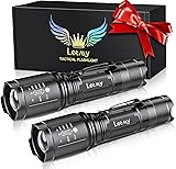 LETMY LED Tactical Flashlight S2000 PRO - 2Pcs
