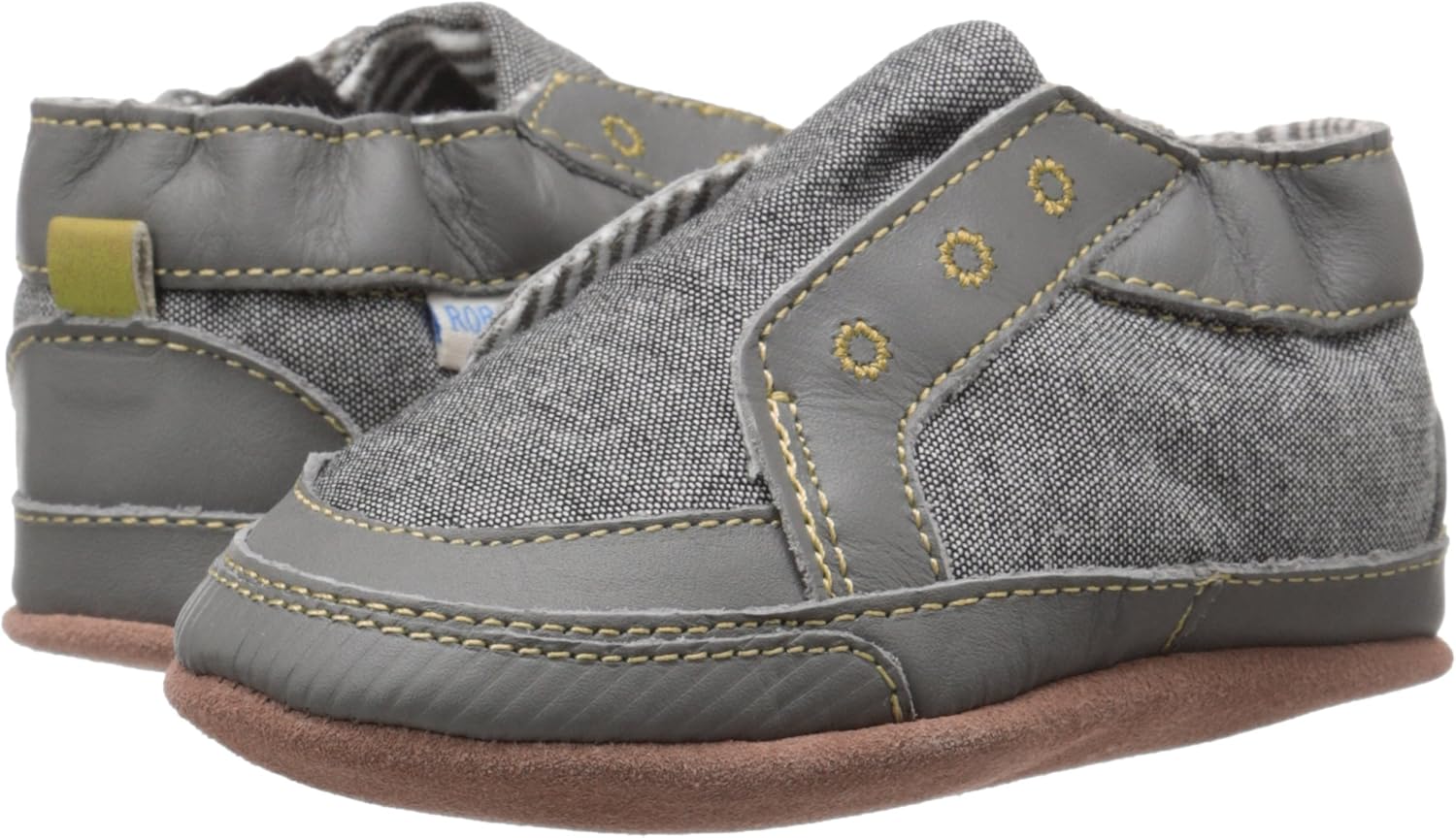 Robeez Baby Boy Shoes, Baby Crib Shoes Boys Infant Athletic Sneaker, 0-24 Months: Shoes