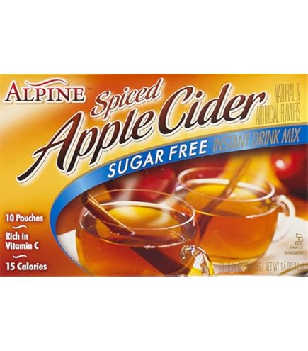 Amazon.com : Spiced Cider Apple Flavor Original Drink Mix, 120