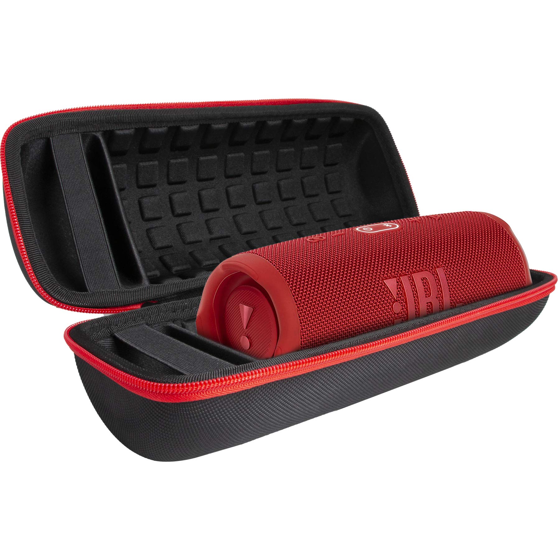 Aenllosi Hard Storage Case for JBL Charge 4 / JBL Charge 5 Portable Bluetooth Waterproof Speaker,Case Only (Red)