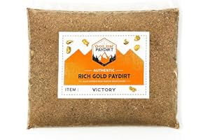 GOLDN PAYDIRT Goldn Gold Paydirt Victory Panning Pay Dirt Bag – Gold Prospecting Concentrate