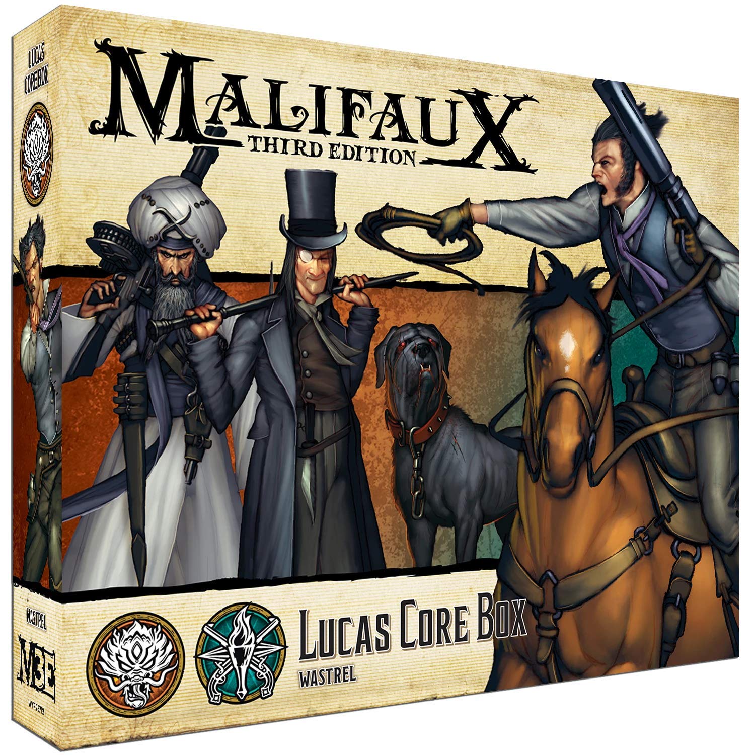 Malifaux Tabletop Game Core Box - Lucas Edition - English - Age 16+