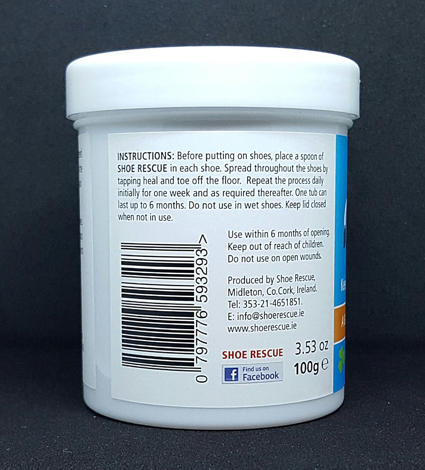 Foot and shoe powder 100g, Odour remover and eliminator - Image 4