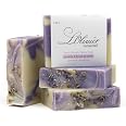 4 Bars Lavender Soap ith Shea Butter All Natural Bar Soap - Handmade Soap - Made in Canada - View 6
