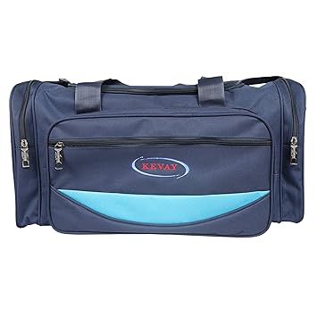 KEVAY Polyester Lightweight Waterproof Travel Duffel BagBlue
