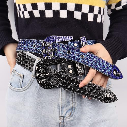 Diamond Belt Mens Rhinestone Belts For Men Designer Inspired