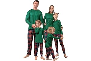 Rnxrbb Matching Family Christmas Pajamas Sets Christmas Pjs for Family Xmas Sleepwear for Kids Women Men Couples 2025