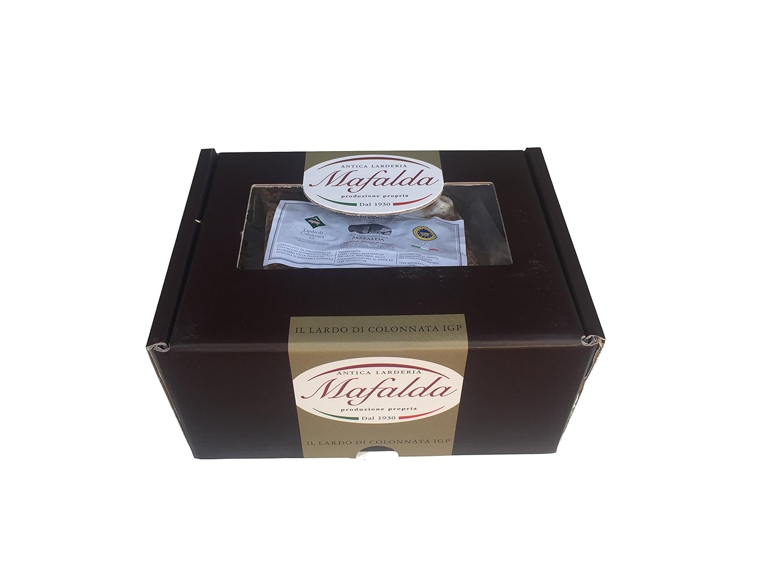 Box Lardo di Colonnata IGP 500gr: Amazon.es: Alimentación y bebidas