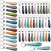 Roowest Thank You Keychain Gift Bulk Employee Appreciation Gift Inspirational Keychain for Social Worker Coworker Team Staff