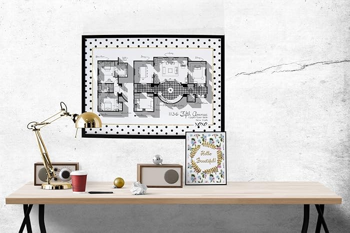 Gossip Girl Apartment Floor Plan Tv Show Floor Plan Blair Waldorf Apartment Complete Plan 1136 Fifth Avenue Glam Poster Tv Show Poster