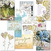 Current Deluxe Foil All Occasion Value Pack - 20 Cards With Envelopes, Celebration, Get Well, Sympathy, Birthday, Anniversary & Thinking of You Variety, Large 5" x 7" Assortment, 10 Design Set
