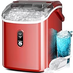 Kismile Nugget Ice Makers Countertop, Portable