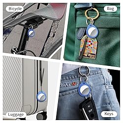 Air Tracker Tags 4 Pack Blue, 5.3 Bluetooth Tracker