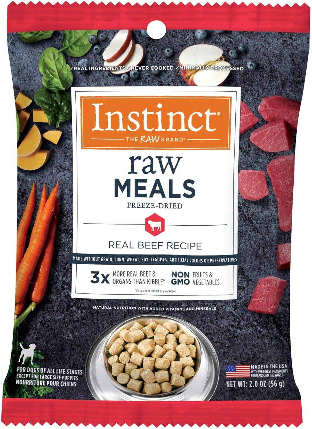 freeze dried raw meat